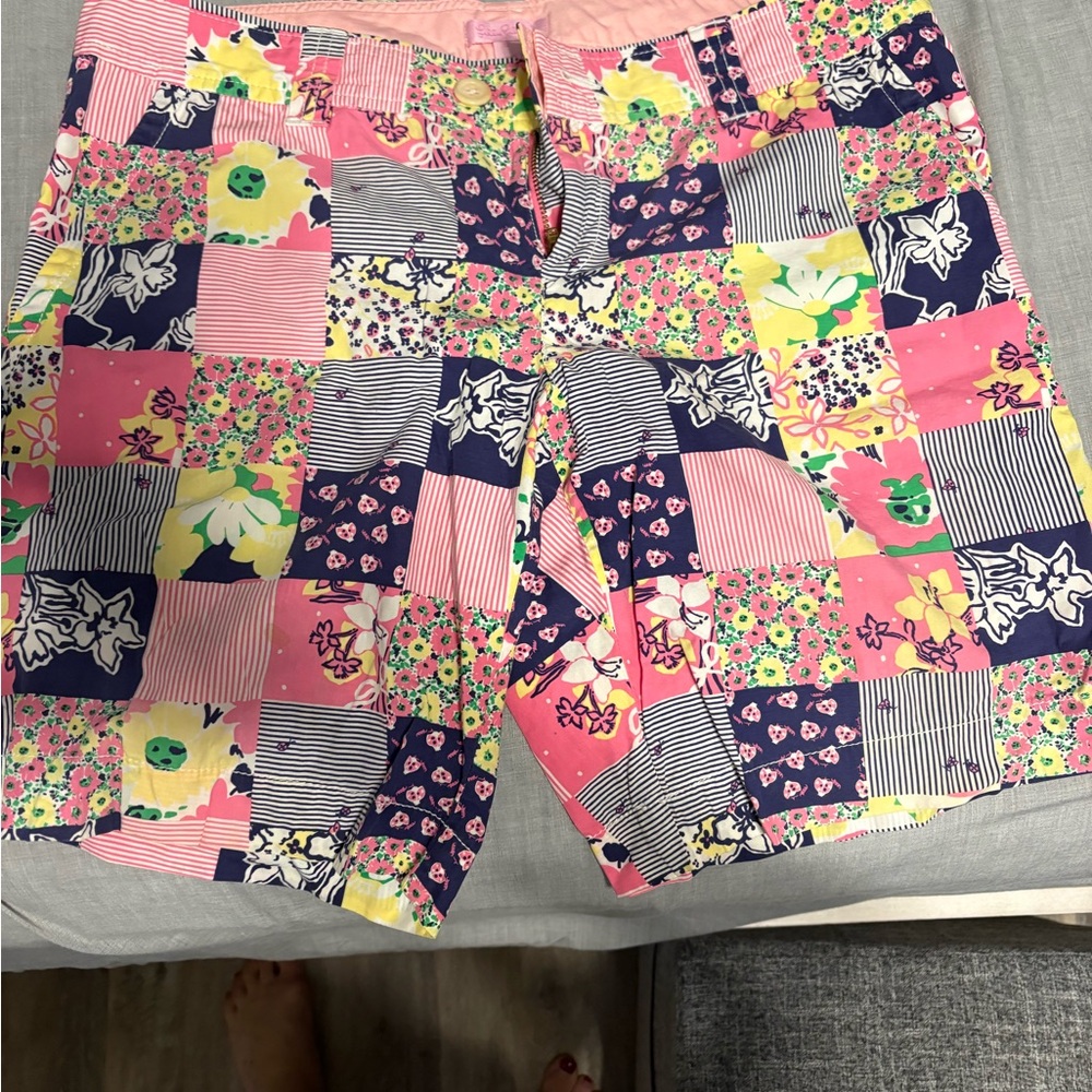 Lilly Pulitzer Vibrant Patchwork Women's Shorts